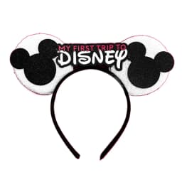 2025 New Style Mickey Minnie Ear Headband Sequin Bows Girl Adult Kids Halloween Party Cosplay Hair Accessories Princess Hairband