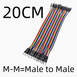 40-120pcs Dupont Line 10CM 20CM 30CM 40Pin Male to Male + Male to Female Female to Female Jumper Wire Dupont Cable for DIY KIT
