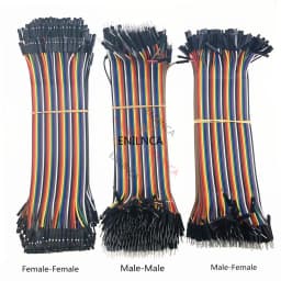40-120pcs Dupont Line 10CM 20CM 30CM 40Pin Male to Male + Male to Female Female to Female Jumper Wire Dupont Cable for DIY KIT