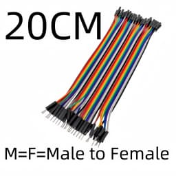 40-120pcs Dupont Line 10CM 20CM 30CM 40Pin Male to Male + Male to Female Female to Female Jumper Wire Dupont Cable for DIY KIT