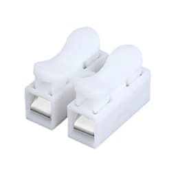 Quick Wire Connectors 1P 2P No Soldering Required Spring Clamp Cable Terminals Screwless Terminal Block for Electronics
