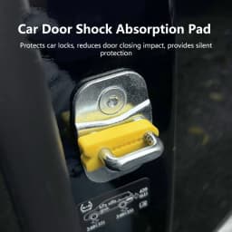 1/4pcs Car Door Shock Absorber Universal Car Door Buckle Soundproof Deadener Damper Cushion Anti-Vibration Buffer Pad 2026 New