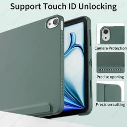 Silicone Case For iPad 10th 10.9 A16 11, Air 10.9 11 M2 M3 M4, 10.2 7/8/9th 9.7 5/6th, Pro 11 M4 M5 Protective Cover