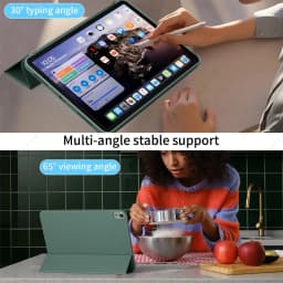 Silicone Case For iPad 10th 10.9 A16 11, Air 10.9 11 M2 M3 M4, 10.2 7/8/9th 9.7 5/6th, Pro 11 M4 M5 Protective Cover