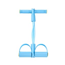 4/6 TubeElastic Yoga Pedal Puller Resistance Band Workout Pull Tension Rope for Abdomen/Waist/Leg Stretching Slimming Training