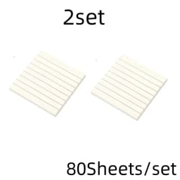 Kraft Lined Sticky Notes Self-Adhesive Stick Memo Pads Eye Protection Paper Multiple Designs Posted It Office School Supplies