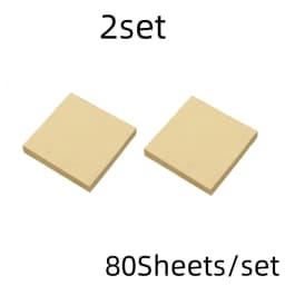 Kraft Lined Sticky Notes Self-Adhesive Stick Memo Pads Eye Protection Paper Multiple Designs Posted It Office School Supplies
