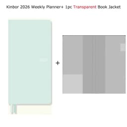Kinbor 2026 Weekly Planner Pocket Size Notebook Week Plan Notepad Schedule Planning Book Punch Efficiency Manual Daily Writing