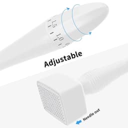New 140A Adjustable Microneedle Derma Stamp 140 Pins Needles Derma Stamp Skin Care Home Use For Face Beauty Personal Care