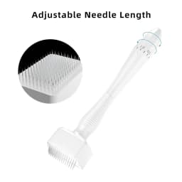 New 140A Adjustable Microneedle Derma Stamp 140 Pins Needles Derma Stamp Skin Care Home Use For Face Beauty Personal Care