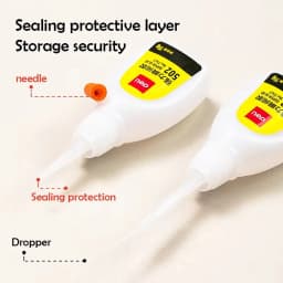 Deli 502 Super Glue Professional Strong Fast Instant Adhesive Cyanoacrylate Hardware Metal Cars Wood Craft Hobby Seconds Bond