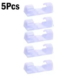 Cable Clips Organizer Drop Wire Holder Cord Management Self-Adhesive Cable Manager Fixed Clamp Wire Winder For Home Office Car