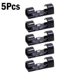 Cable Clips Organizer Drop Wire Holder Cord Management Self-Adhesive Cable Manager Fixed Clamp Wire Winder For Home Office Car