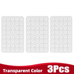 Silicone Suction Cup Phone Holde Multifunctional Fixed Anti-slip Mobile Fixture Double Sided Detachable Phone Rubber Sucker Pad