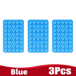Silicone Suction Cup Phone Holde Multifunctional Fixed Anti-slip Mobile Fixture Double Sided Detachable Phone Rubber Sucker Pad