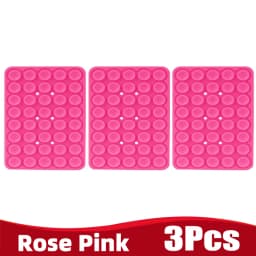 Silicone Suction Cup Phone Holde Multifunctional Fixed Anti-slip Mobile Fixture Double Sided Detachable Phone Rubber Sucker Pad