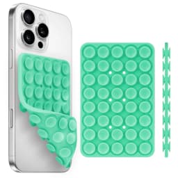 Silicone Suction Cup Phone Holde Multifunctional Fixed Anti-slip Mobile Fixture Double Sided Detachable Phone Rubber Sucker Pad