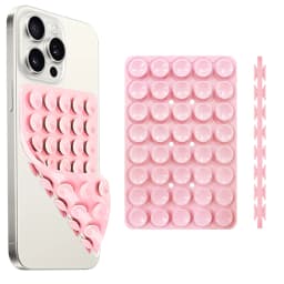 Silicone Suction Cup Phone Holde Multifunctional Fixed Anti-slip Mobile Fixture Double Sided Detachable Phone Rubber Sucker Pad