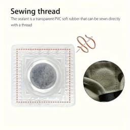 10-Pack Invisible Magnetic Snap Fasteners, 0.99cm Metal Sewing Buttons for Clothing and Bags