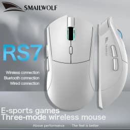 SMAILWOLF RS7 Bluetooth wireless gaming mouse PAW3311 macro driver laptop desktop computer office game 20000dpi