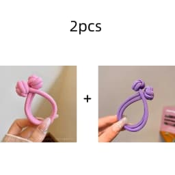 Simplicity Stretch Rubber Hair Ties for Women High Elasticity Fashion Girl Head Rope Scrunchie Hair Accessories