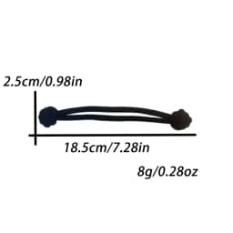 Simplicity Stretch Rubber Hair Ties for Women High Elasticity Fashion Girl Head Rope Scrunchie Hair Accessories
