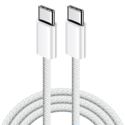 60W Type C to Type C Cable Data Line For Iphone 15 16 17 Samsung Xiaomi Fast Charging USB C to C Cable Type C Data Charger 1m2m