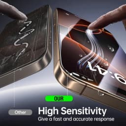 5Pcs Ultra HD 8K Dust Free Screen Protector For iPhone 17 16 15 14 13 12 11 Pro Max 16e Plus 17 Air Glass Easy Installation Box
