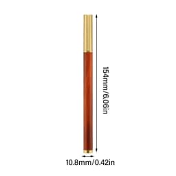 High Quality Wood Body Ballpoint Pen Brass Business Fountain Pen Students Gift Gel Pen School Office Supplies