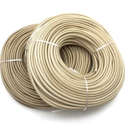 800Deg.C Multi Size Fiberglass Tube HTG Cable Sleeve Soft Chemical Fiber Glass Wire Alkali Free Fiber Braided Insulation Against