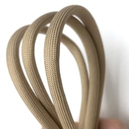 800Deg.C Multi Size Fiberglass Tube HTG Cable Sleeve Soft Chemical Fiber Glass Wire Alkali Free Fiber Braided Insulation Against