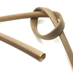 800Deg.C Multi Size Fiberglass Tube HTG Cable Sleeve Soft Chemical Fiber Glass Wire Alkali Free Fiber Braided Insulation Against