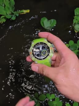 SMAEL Sport Watch Military Wristwatch for Men Alarm Stopwatch LED Digital Back Light Dual Time Display Waterproof Watch Men 8007