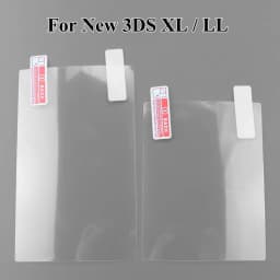 1PCS Top Bottom HD Clear Protective Film For NS NDSL for 2DS New 3DS XL LCD Screen Protector
