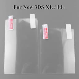 1PCS Top Bottom HD Clear Protective Film For NS NDSL for 2DS New 3DS XL LCD Screen Protector