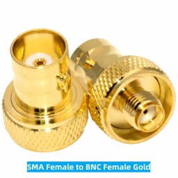 Black BNC Female to Sma Female Connector Adapter Antenna Adapters for Baofeng Radio UV-5R UV-5RA UV-5RB UV-5RC UV-5RD