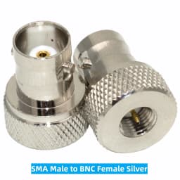 Black BNC Female to Sma Female Connector Adapter Antenna Adapters for Baofeng Radio UV-5R UV-5RA UV-5RB UV-5RC UV-5RD