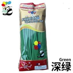 New 260 Matte Strip 1.8g Solid Color Mixed Color Magic Weaving Creative Thickened Children Cartoon Balloon