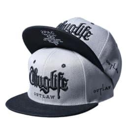 2025 Fashion Fastball CAP Thuglife Embroidery Hiphop Baseball Cap Snapback Hat Adult Outdoor Casual Sun Casual Bone Dropshipping