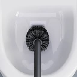 1 PC Replacement for Bathroom Cleaning Toilet Brush White and Black Head Hold Bathroom Tool
