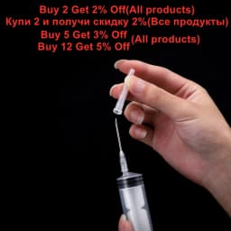 1Pcs 3-60ml Syringe Epoxy Resin Shaker with Dispense Needles for DIY Jewelry Resin Mold Charms Liquid Injection Pipette Tools