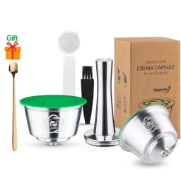 Reusable Coffee Capsule for Nescafe Dolce Gusto Genius S Plus Stainless Steel Refillable Coffee Pod Filters