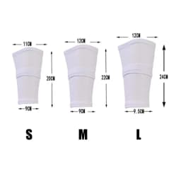 1Pair Soccer Shin Guard Football Crashproof Calf Protector Nylon Leg Sleeves Sock Shin Protector with Pocket Training Protection