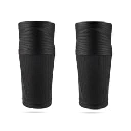 1Pair Soccer Shin Guard Football Crashproof Calf Protector Nylon Leg Sleeves Sock Shin Protector with Pocket Training Protection