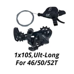 LTWOO A7 1X10 10 Speed Derailleurs Trigger Groupset 10s 10v Shifter Lever Rear Derailleur Switches Compatible SRAM and SHIMANO