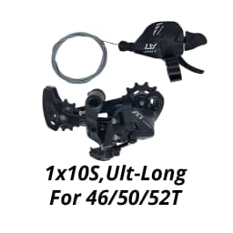LTWOO A7 1X10 10 Speed Derailleurs Trigger Groupset 10s 10v Shifter Lever Rear Derailleur Switches Compatible SRAM and SHIMANO