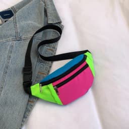 Fanny Pack Sports Festival Workout Traveling Running Large Crossbody Casual Hands-Free Wallets Waist Pack Phone Bag