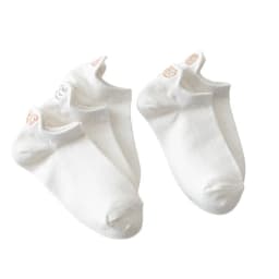5 Pairs Cute White Socks Women Embroidered Short Ankle Socks Coffee Rabbit Bear Bowknot Love Heart Expression Cotton Boat Socks