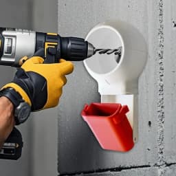 Drill Dust Collector With Rotating Joint, Drill Dust Cover For Electric Drill, Dust Catcher Tool For Wall Drilling And Home Use
