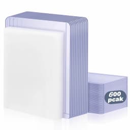 100-600pcs Card Sleeves Hard Soft Card Holder Covered With Protective Filmclear Trading Protectors For Football Sports Game Card